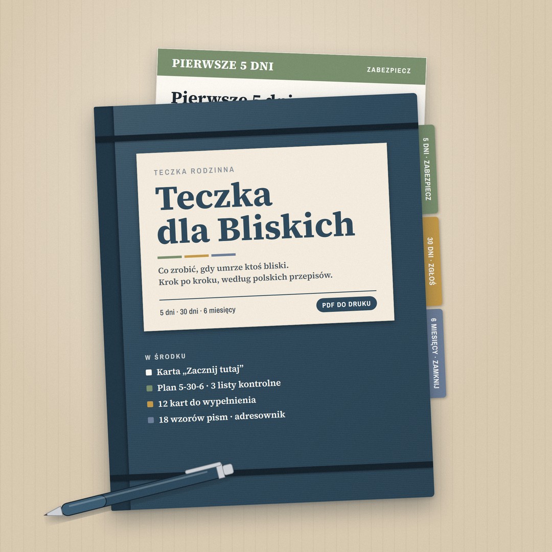 Teczka dla Bliskich